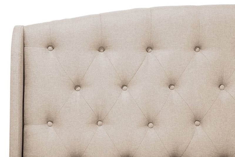 Bordeau Dobbeltseng 140 | 200 cm - Beige - Møbler - Senger - Sengeramme & sengestamme