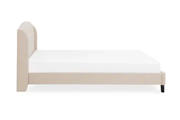 Bordeau Dobbeltseng 140 | 200 cm - Beige - Møbler - Senger - Sengeramme & sengestamme