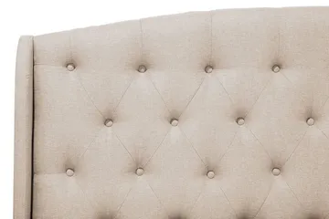 Bordeau Dobbeltseng 140 | 200 cm - Beige - Møbler - Senger - Sengeramme & sengestamme