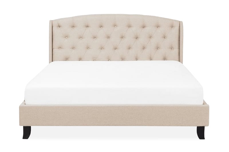 Bordeau Dobbeltseng 160 | 200 cm - Beige - Møbler - Senger - Sengeramme & sengestamme