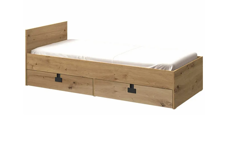 Castlebay Sengeramme 90x200 cm, Brun