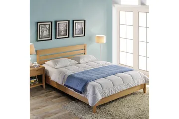 Chamba Säng 160x200 cm Harmony Delux Madrass Wood - Møbler - Senger - Sengeramme & sengestamme