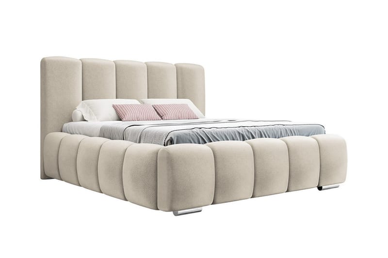 Cleaton Sengeramme 140x200 cm - Beige - Møbler - Senger - Sengeramme & sengestamme