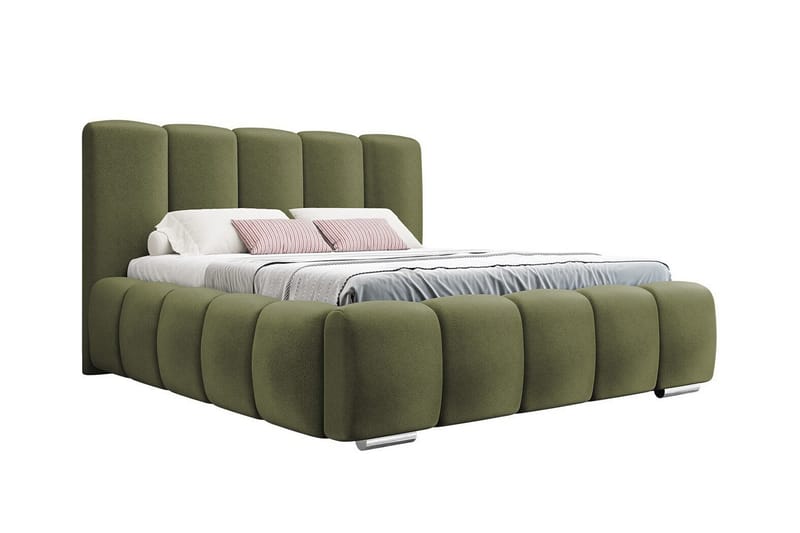 Cleaton Sengeramme 140x200 cm - Lysegrønn - Møbler - Senger - Sengeramme & sengestamme