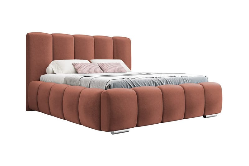 Cleaton Sengeramme 140x200 cm - Rosa - Møbler - Senger - Sengeramme & sengestamme