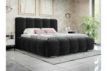 Cleaton Sengeramme 160x200 cm - Svart - Møbler - Senger - Sengeramme & sengestamme
