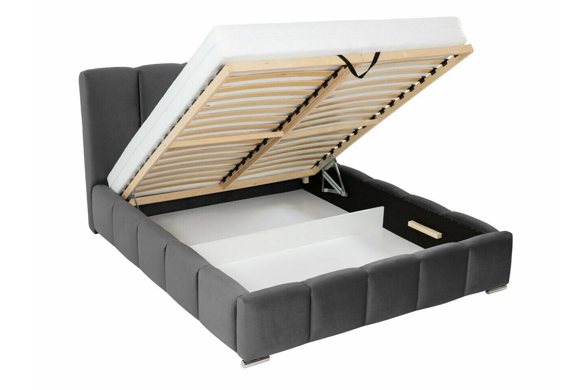Cleaton Sengeramme 160x200 cm - Svart - Møbler - Senger - Sengeramme & sengestamme