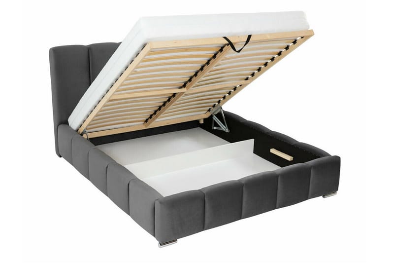 Cleaton Sengeramme 180x200 cm - Svart - Møbler - Senger - Sengeramme & sengestamme