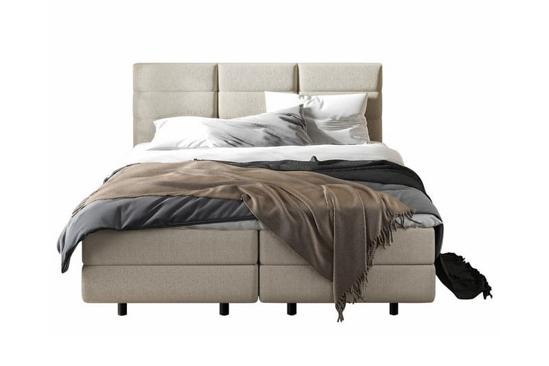 Derry Sengeramme 140x200 cm - Beige - Møbler - Senger - Sengeramme & sengestamme