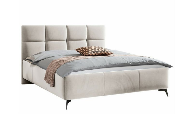 Derry Sengeramme 160x200 cm - Beige - Møbler - Senger - Sengeramme & sengestamme