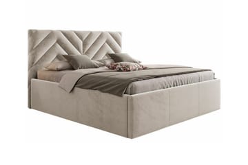 Derry Sengeramme 160x200 cm - Beige - Møbler - Senger - Sengeramme & sengestamme