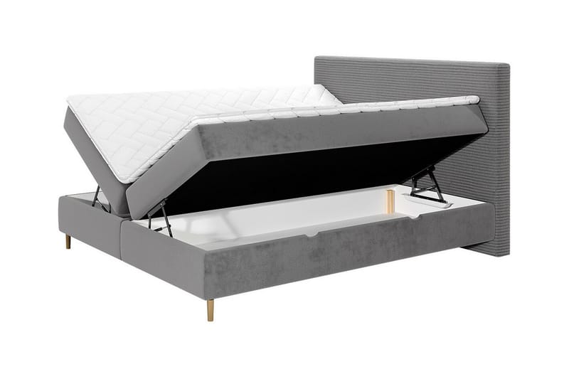 Derry Sengeramme 160x200 cm - Beige - Møbler - Senger - Sengeramme & sengestamme