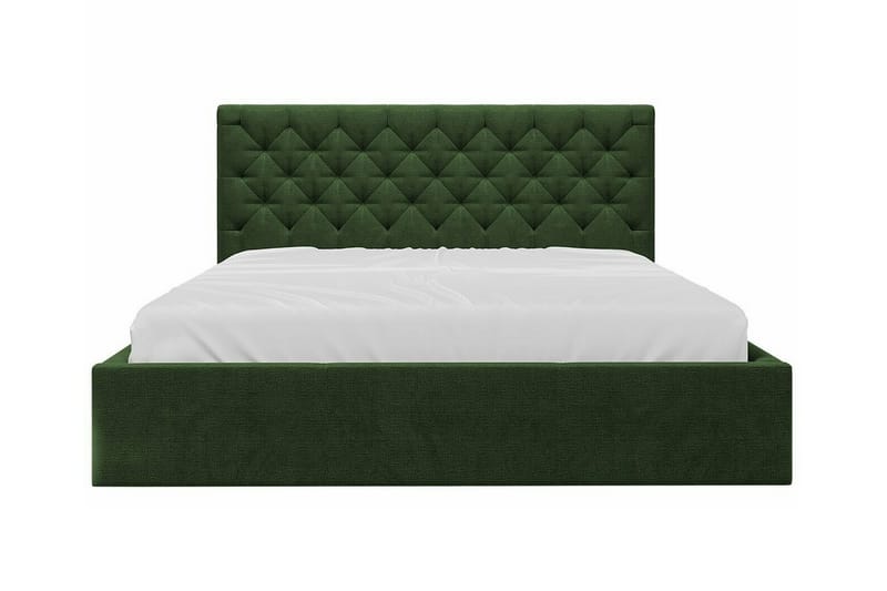 Derry Sengeramme 160x200 cm - Grøn - Sengeramme & sengestamme