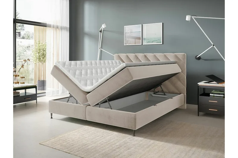 Derry Sengeramme 160x200 cm - Møbler - Senger - Sengeramme & sengestamme