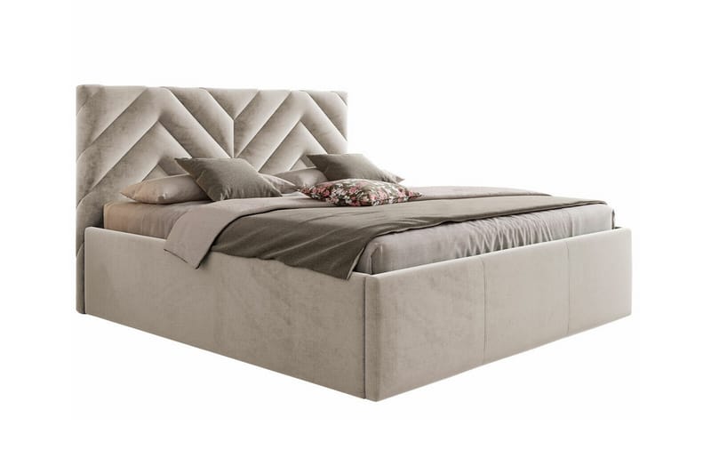 Derry Sengeramme 180x200 cm - Beige - Møbler - Senger - Sengeramme & sengestamme