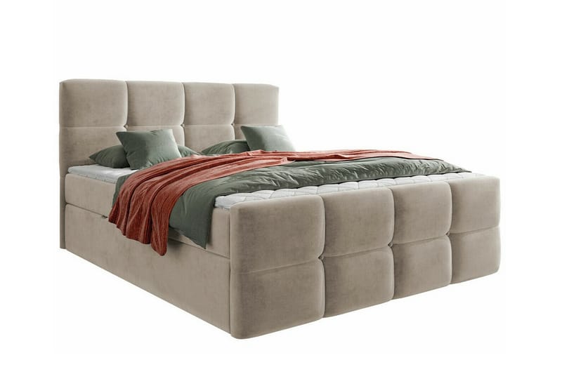Derry Sengeramme 180x200 cm - Beige - Møbler - Senger - Sengeramme & sengestamme