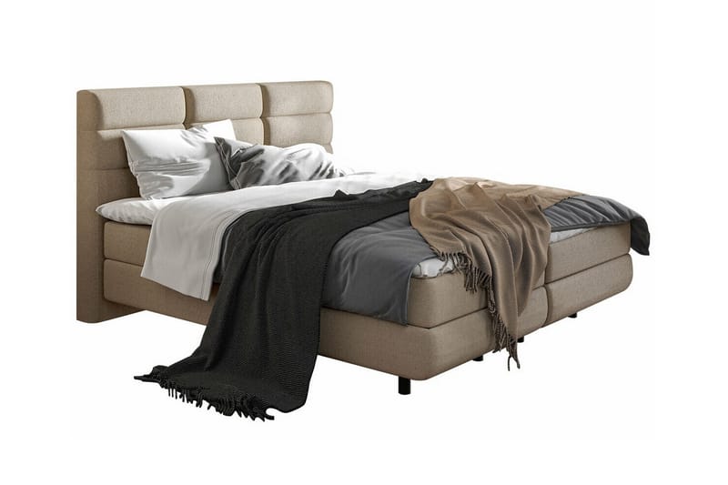 Derry Sengeramme 180x200 cm - Beige - Møbler - Senger - Sengeramme & sengestamme
