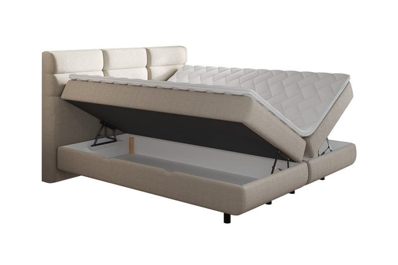 Derry Sengeramme 180x200 cm - Beige - Møbler - Senger - Sengeramme & sengestamme