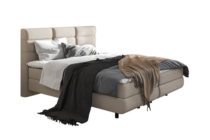 Derry Sengeramme 180x200 cm - Beige - Møbler - Senger - Sengeramme & sengestamme