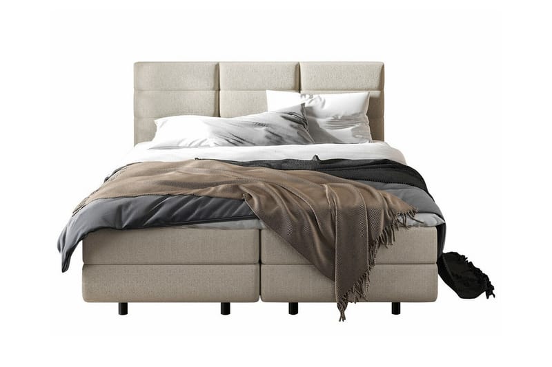 Derry Sengeramme 180x200 cm - Beige - Møbler - Senger - Sengeramme & sengestamme
