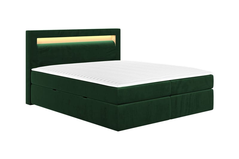Derry Sengeramme 180x200 cm - M�ørkegrønn - Sengeramme & sengestamme