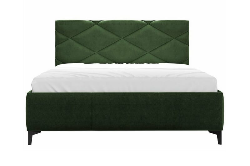 Derry Sengeramme 180x200 cm - Mørkegrønn - Sengeramme & sengestamme