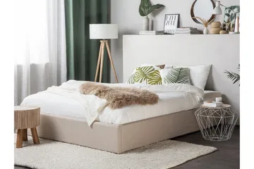 Dinan Dobbeltseng 180 | 200 cm - Beige - Møbler - Senger - Sengeramme & sengestamme