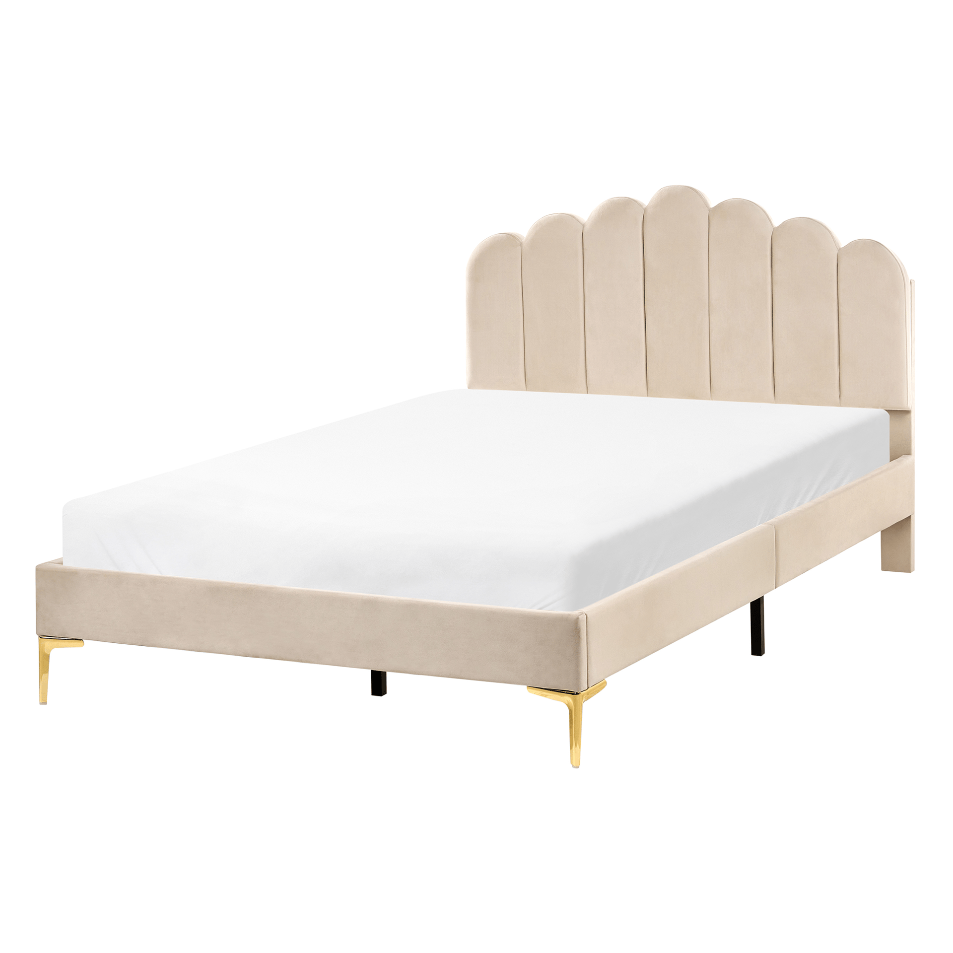 Dobbeltseng Sauvian 120x200 cm - Beige