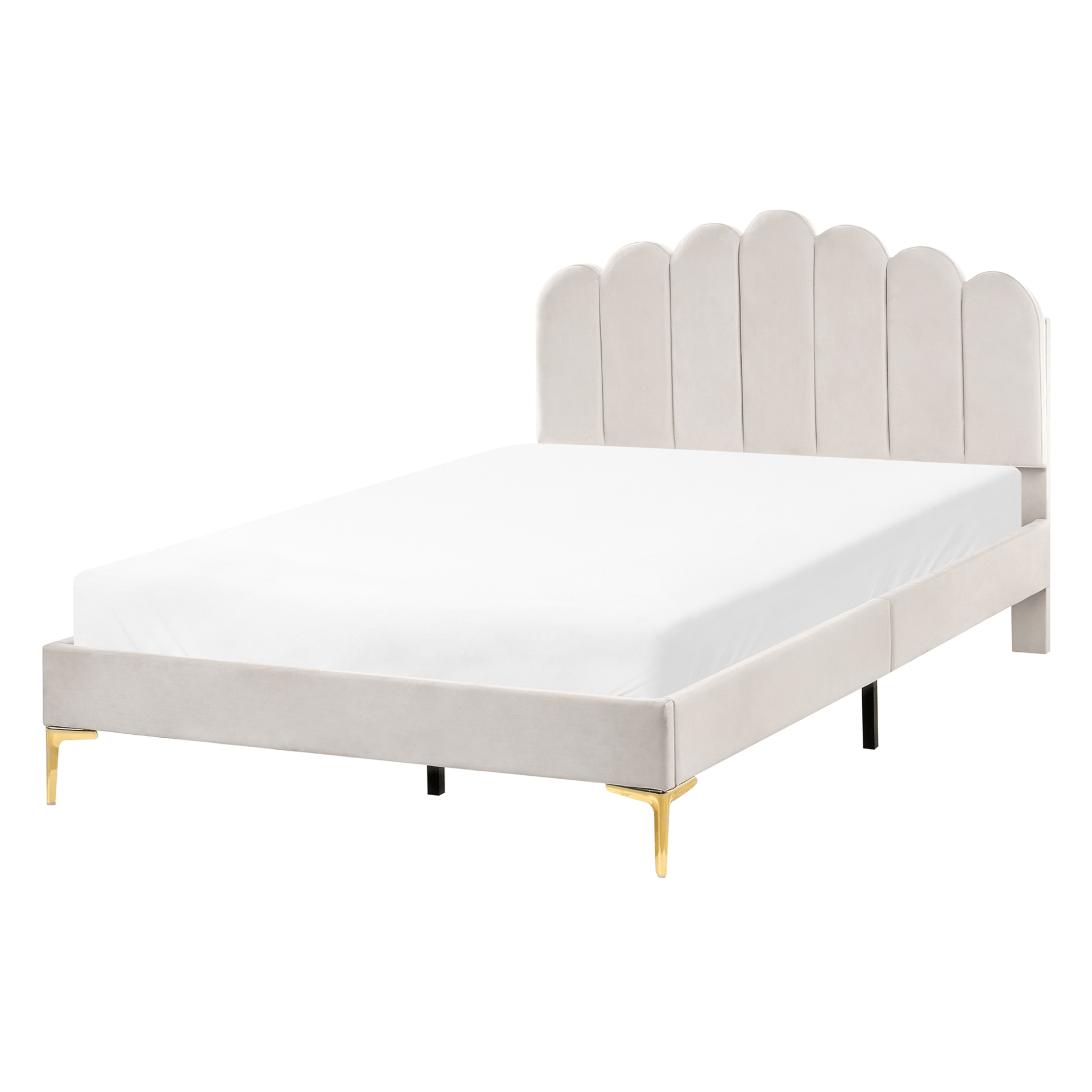 Dobbeltseng Sauvian 120x200 cm - Off-White