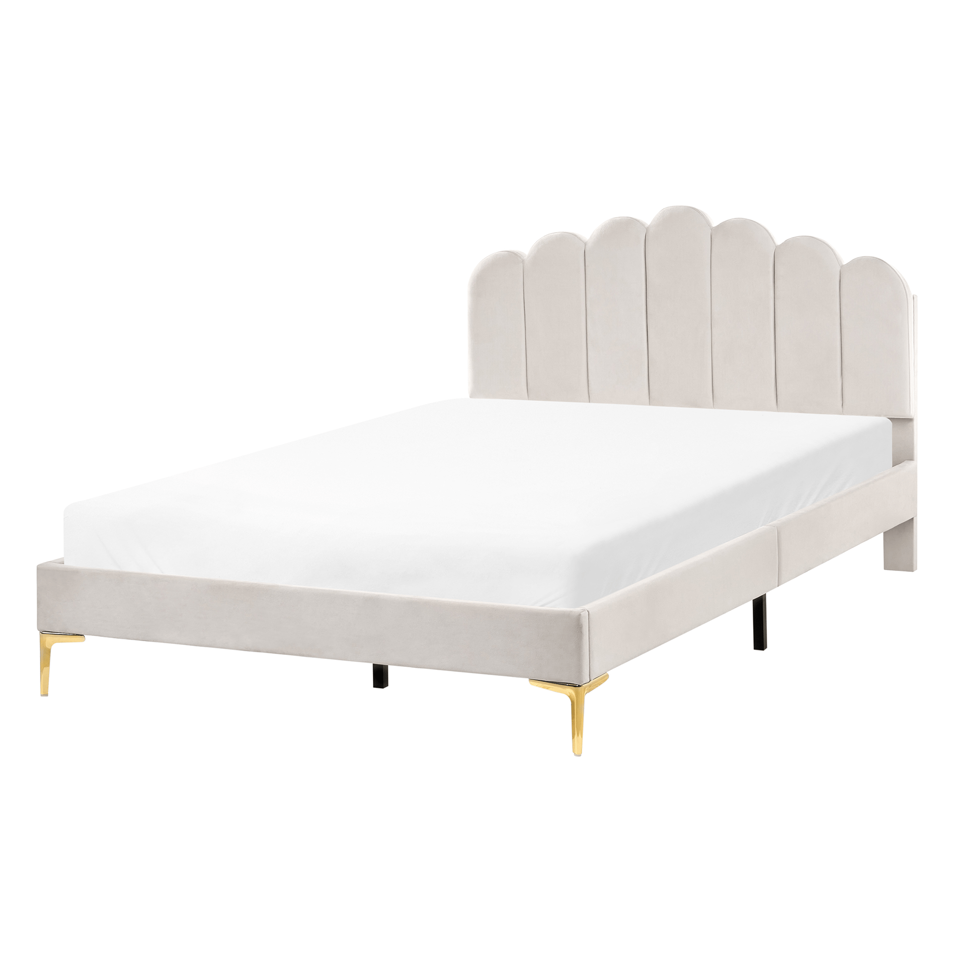 Dobbeltseng Sauvian 140x200 cm - Off-White