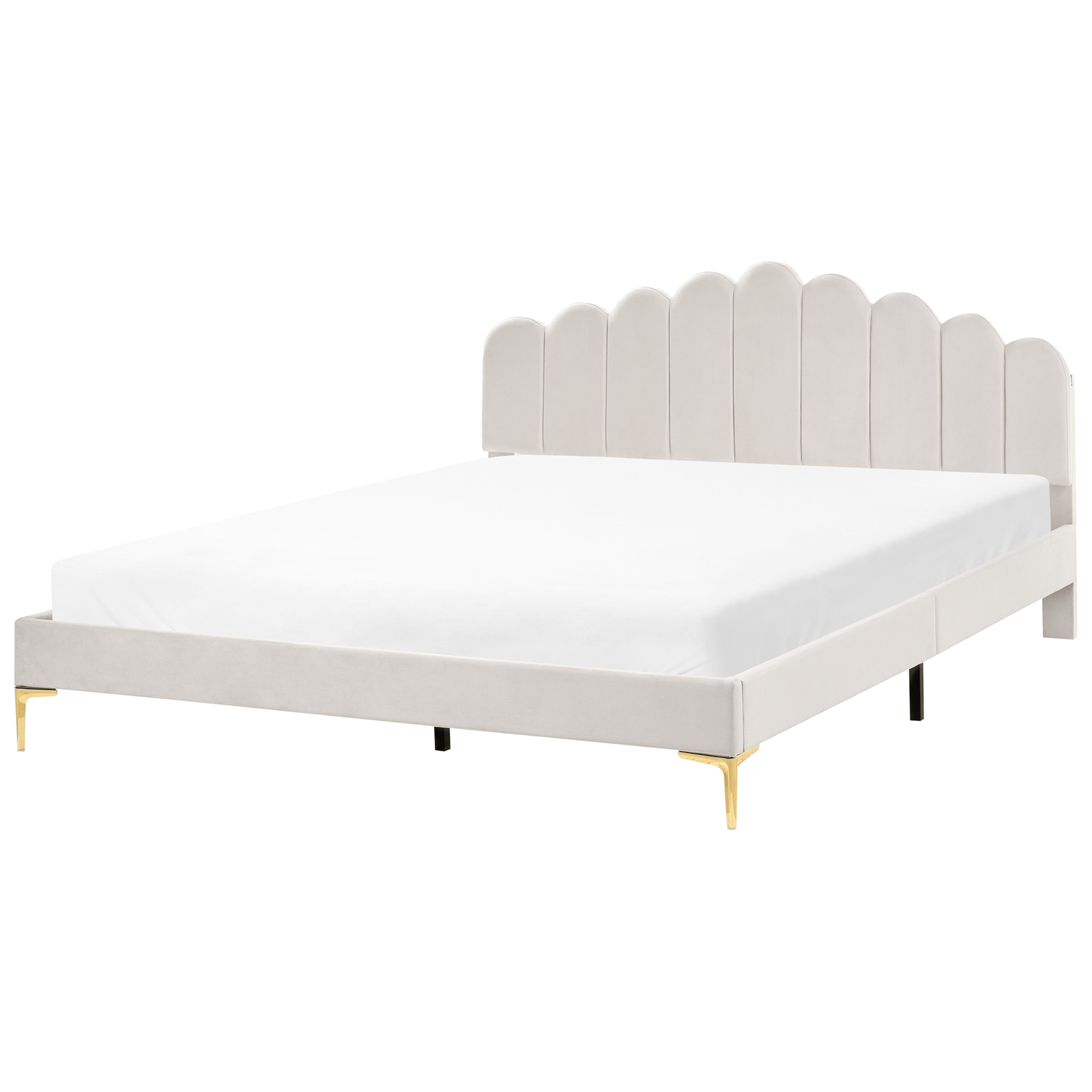 Dobbeltseng Sauvian 180x200 cm - Off-White