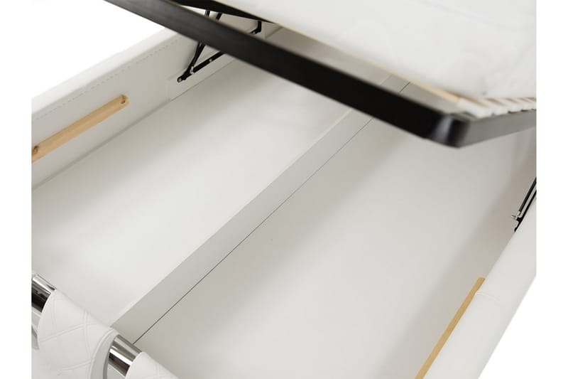 Dynir Sengeramme 140x200 cm - Hvit - Møbler - Senger - Sengeramme & sengestamme