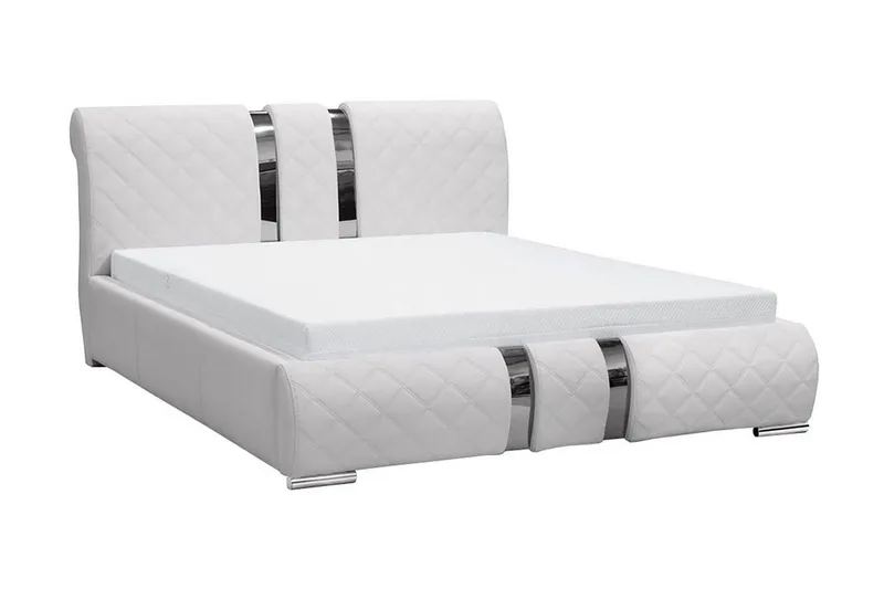 Dynir Sengeramme 140x200 cm, Hvit