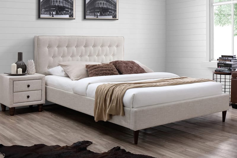 Emilia Seng 90x200 cm Lysebeige, undefined