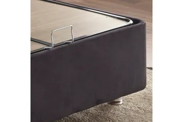 Endulanie Sengeramme 100x200 cm - Svart - Møbler - Senger - Sengeramme & sengestamme