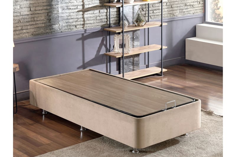 Endulanie Sengeramme 120x200 cm - Lysebrun - Møbler - Senger - Sengeramme & sengestamme