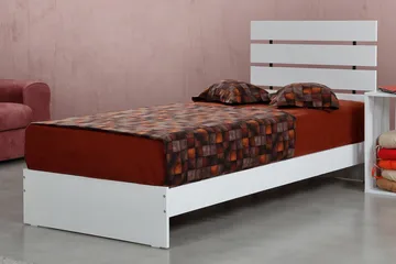 Feldene Sengeramme 90x200 cm - Hvit - Møbler - Senger - Sengeramme & sengestamme