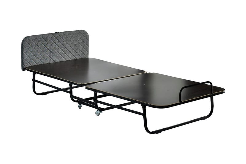 Folding Bed Hvit|Grå - Møbler - Senger - Sengeramme & sengestamme