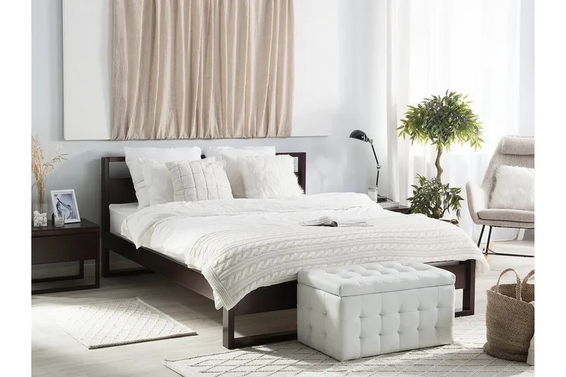 Giulia Dobbeltseng 160 | 200 cm, Tre / Natur