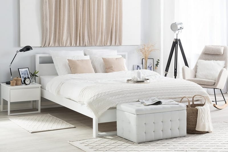 Giulia Dobbeltseng 180 | 200 cm, Hvit