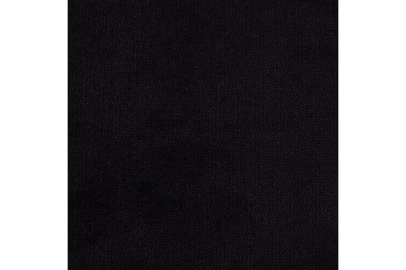 Hayton Sengepakke med Oppbevaring 160x200 cm i Stoff med Sengegavl + Overmadrass - Svart - Møbler - Senger - Sengeramme & sengestamme