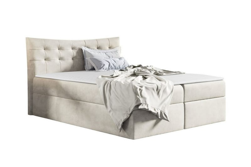 Hayton Sengeramme 180x200 cm - Beige/Lys Beige - Møbler - Senger - Sengeramme & sengestamme