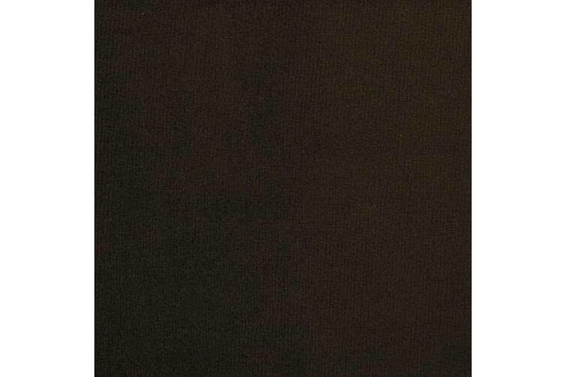 Herstello Sengepakke 120x200 cm i Stoff med Oppbevaring og Sengegavl + Overmadrass - Mørkebrun - Møbler - Senger - Sengeramme & sengestamme