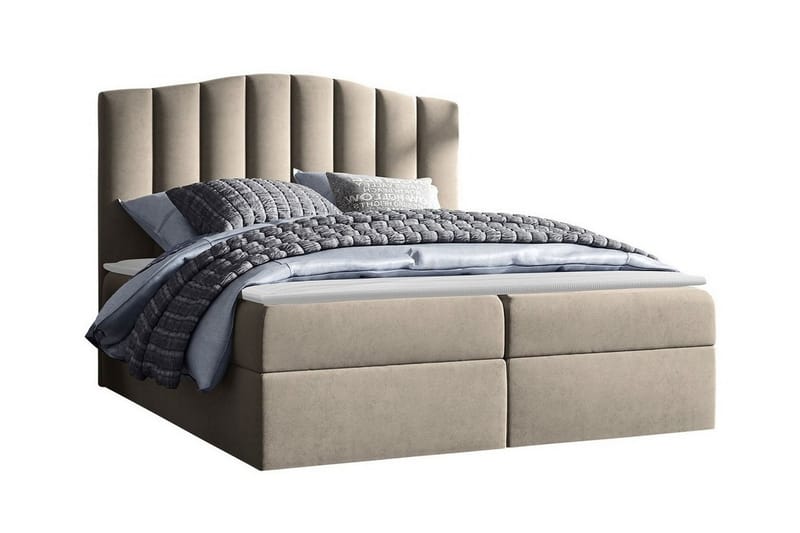 Herstello Sengeramme 180x200 cm - Beige - Møbler - Senger - Sengeramme & sengestamme