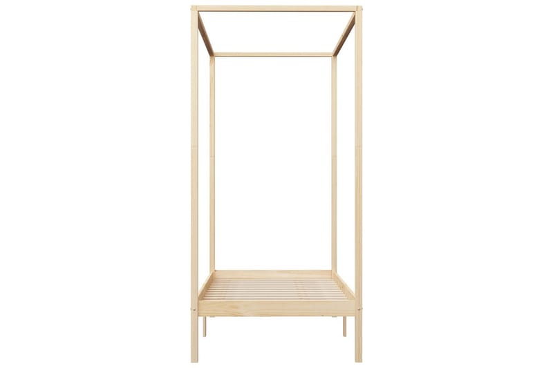 Himmelsengeramme heltre furu 90x200 cm - Møbler - Senger - Sengeramme & sengestamme