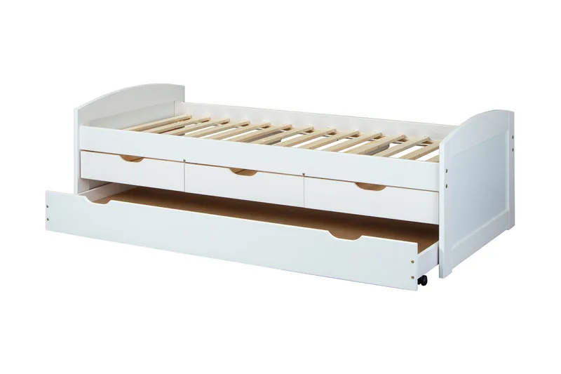 Iviken Sengeramme 90X200 Hvit - Møbler - Senger - Sengeramme & sengestamme