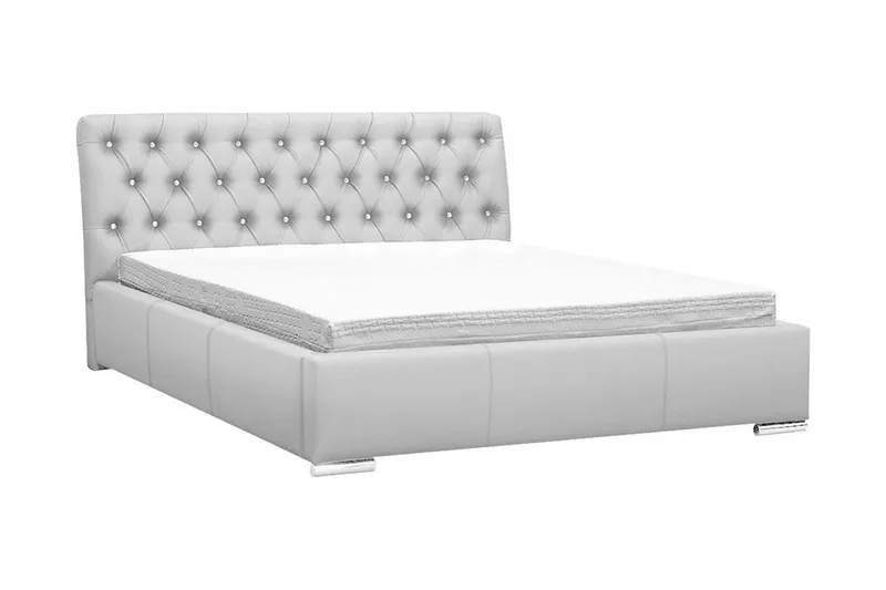 Junkerdal Seng 140x200, Hvit