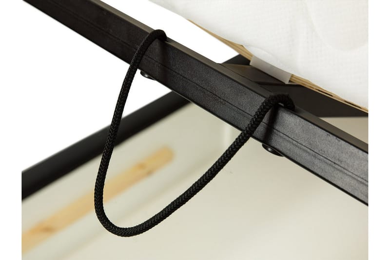 Junkerdal Seng 160x200 - Hvit - Møbler - Senger - Sengeramme & sengestamme