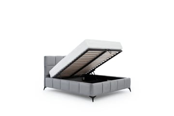 Kamble Sengeramme med Oppbevaring 180x200 cm - Blå - Møbler - Senger - Sengeramme & sengestamme