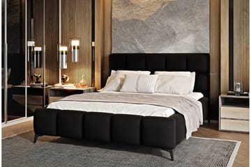 Kamble Sengeramme med Oppbevaring 180x200 cm - Brun - Møbler - Senger - Sengeramme & sengestamme